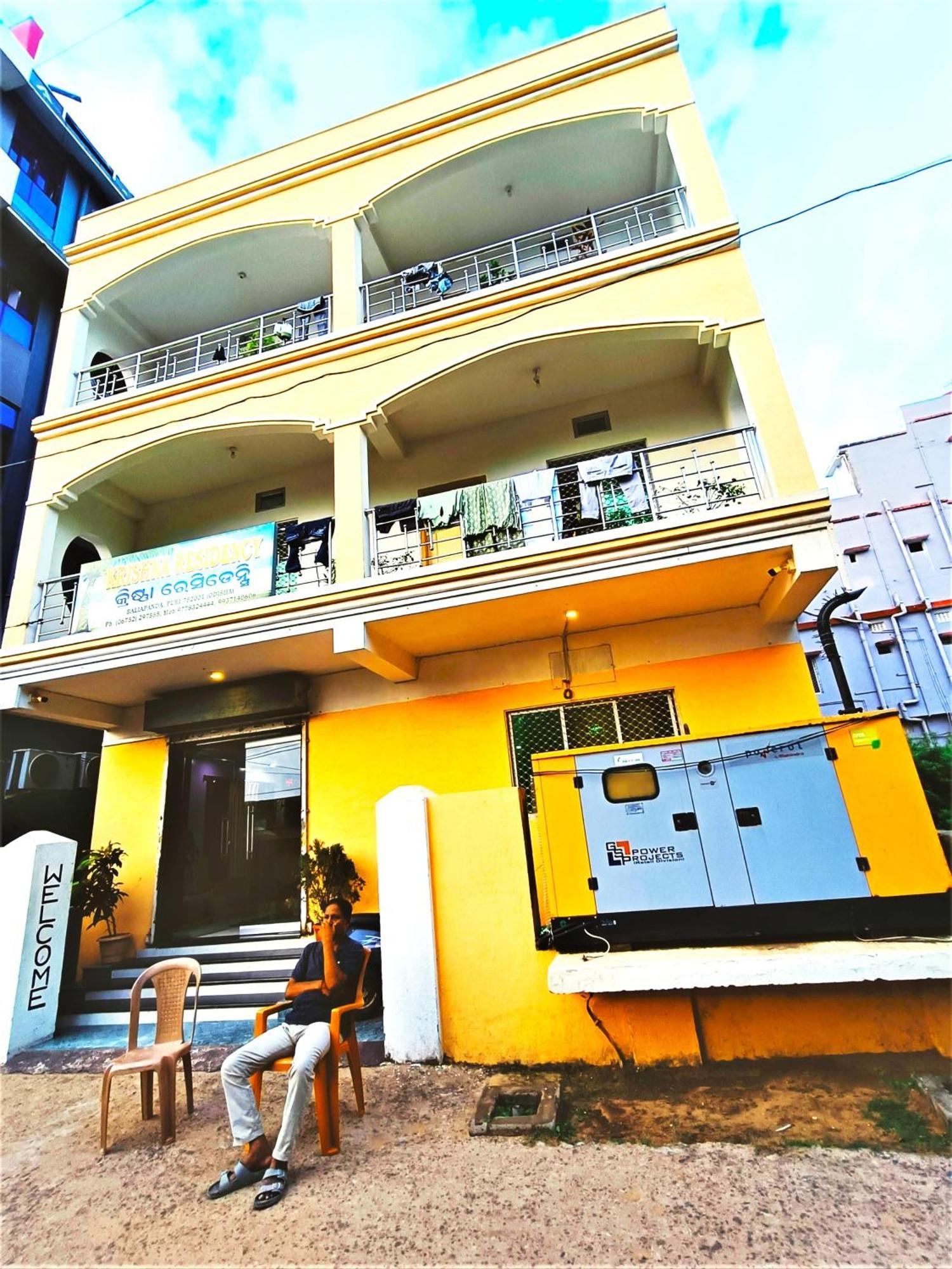 Goroomgo Krishna Residency Puri Near Sea Beach - Spacious Room With Excellent Service Awarded - Best Seller Kültér fotó